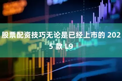 股票配资技巧无论是已经上市的 2025 款 L9
