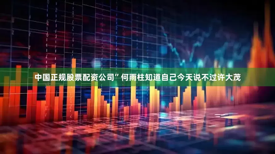 中国正规股票配资公司”何雨柱知道自己今天说不过许大茂